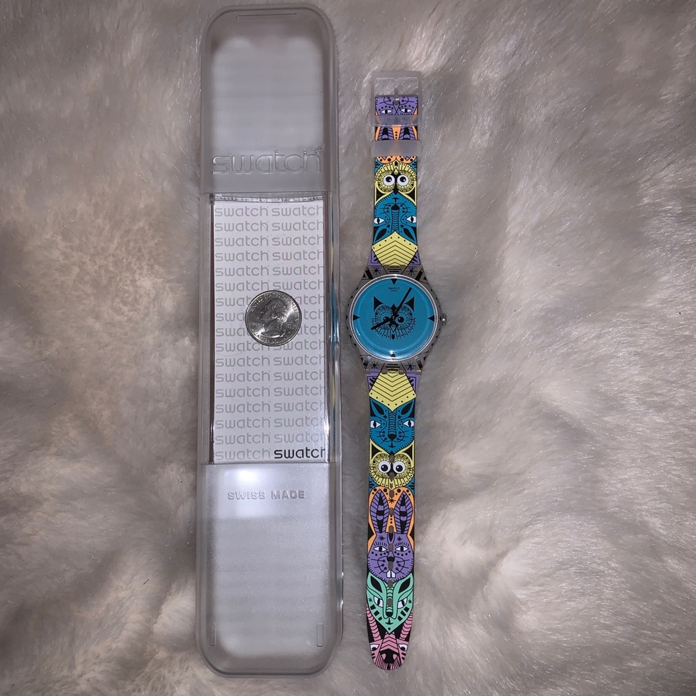 Swatch artist watch S/S2015 Wild totem